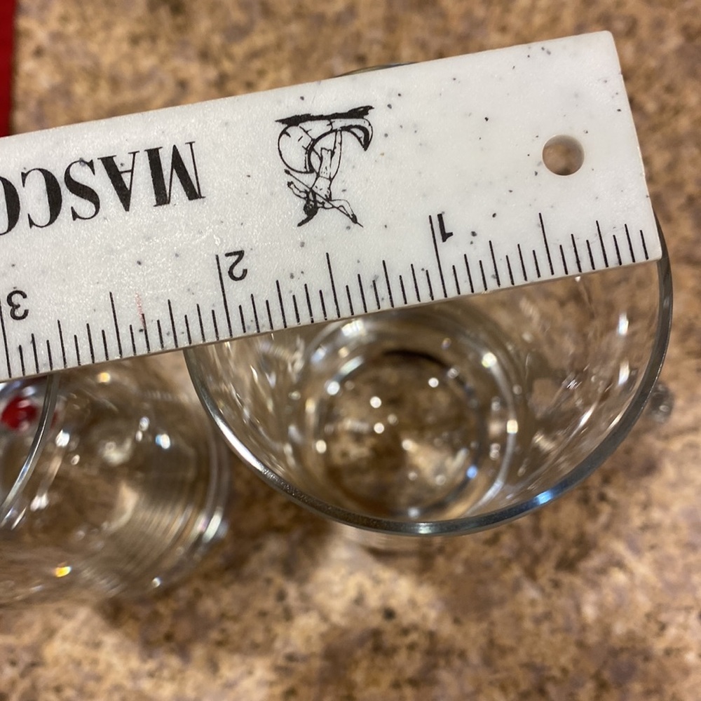 NWT 2 Krosno Poland Crystal Handled Glasses - Picture 10 of 17